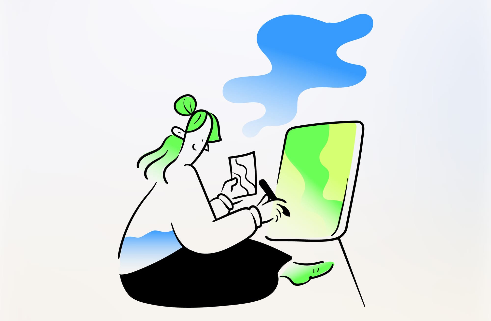 Get your illustrations custom tailored for the business