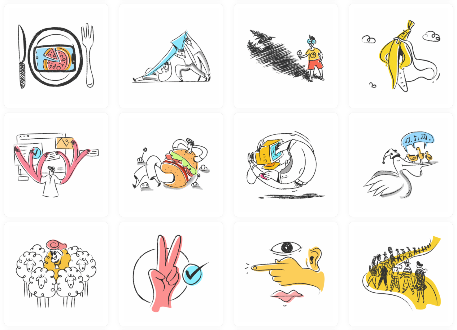 Surreal illustrations