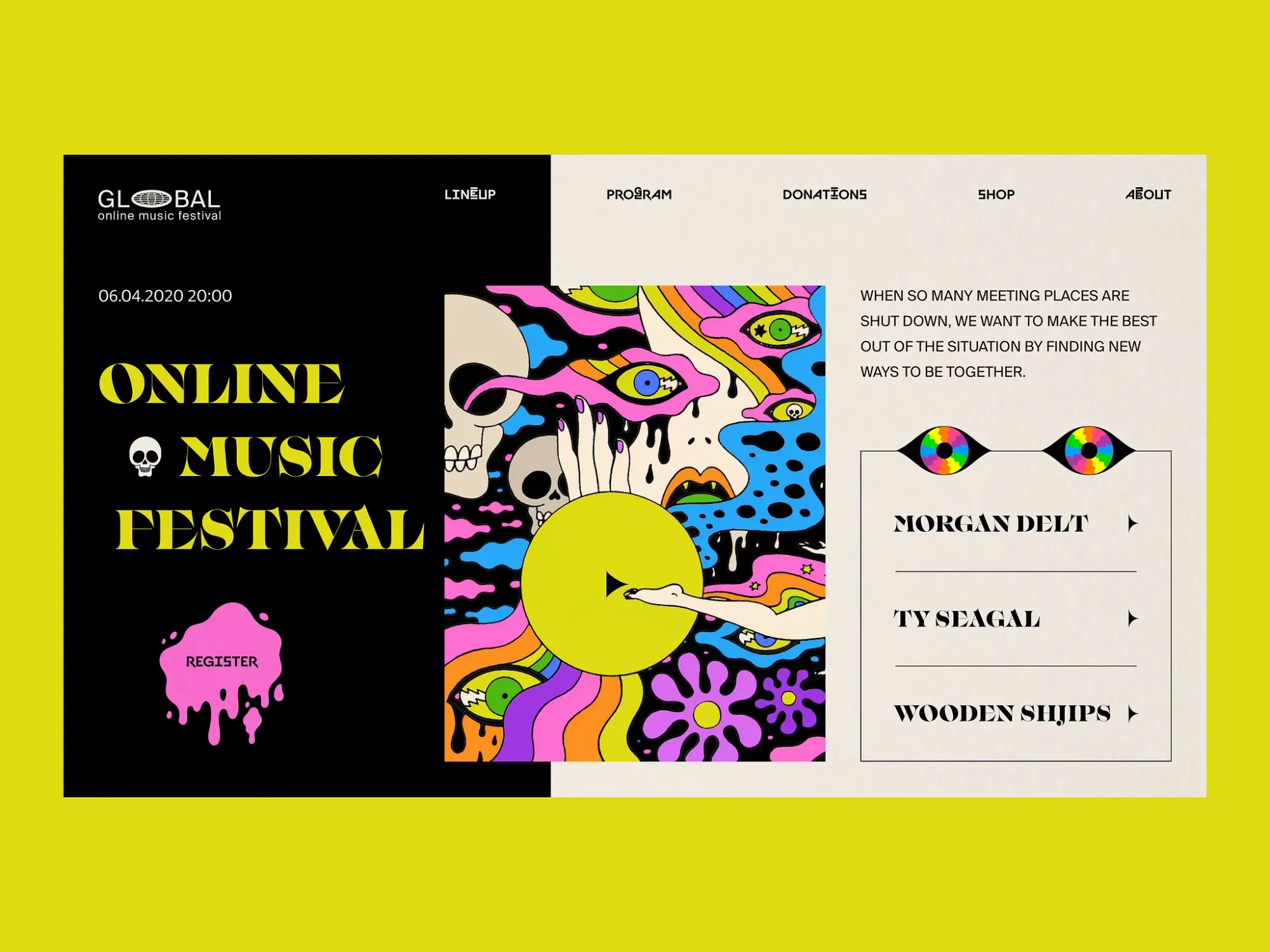 Maximalist illustrations
