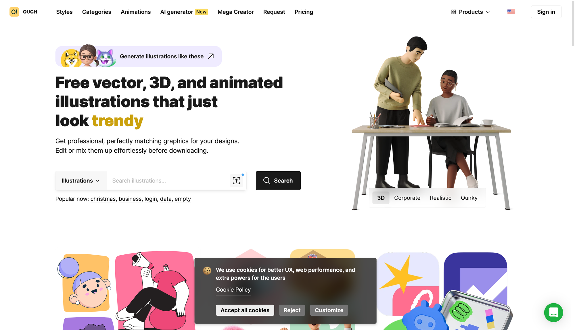 Top 100 Websites for Free and High-Quality Vector Illustrations (2025 Ultimate Edition)
