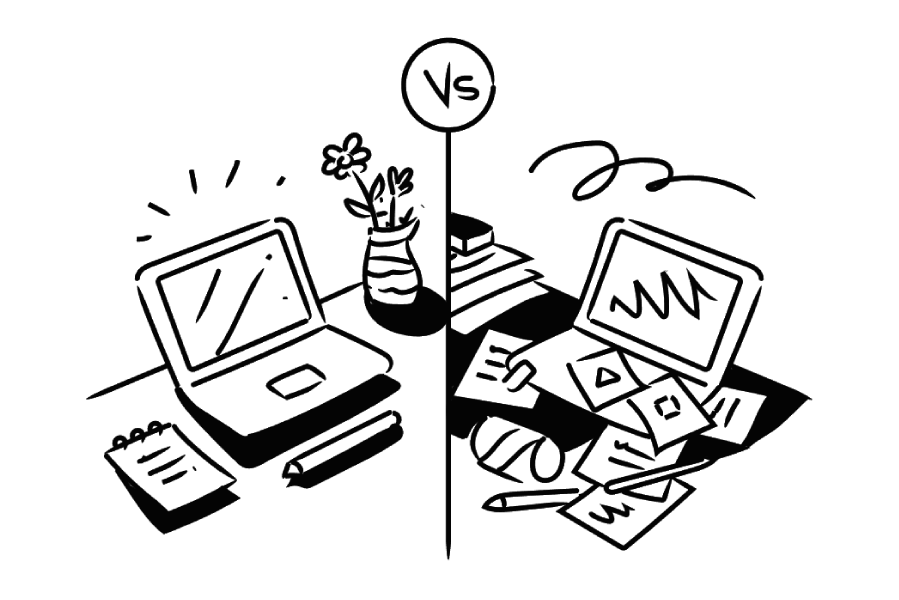 Illustrations are different than product images