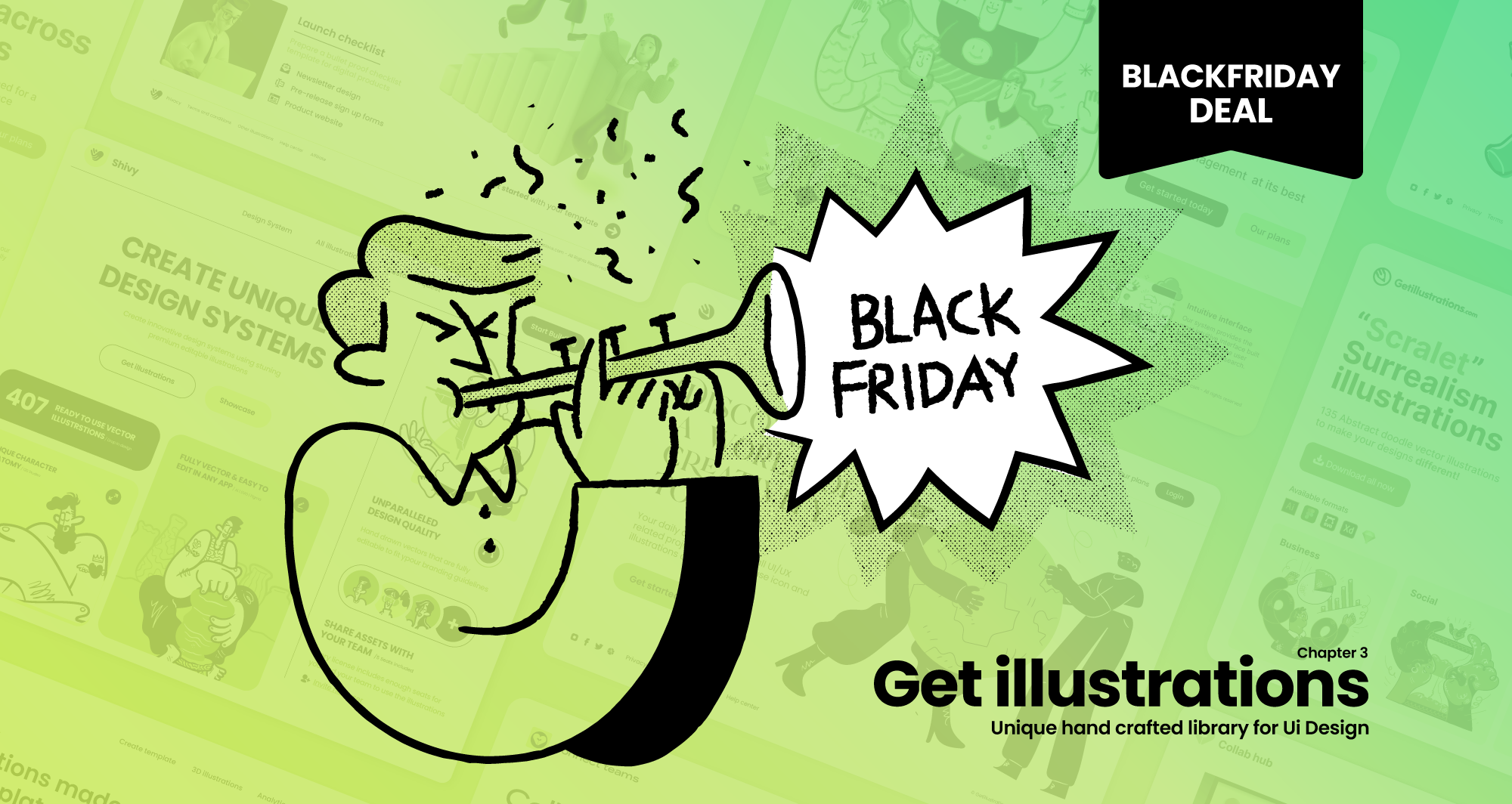 Getillustrations Black Friday Deal 