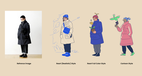 Draw a Character from a Photo Reference