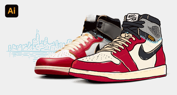 Product illustrations adding identity to the website 