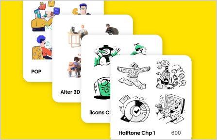 Get more illustrations in Figma