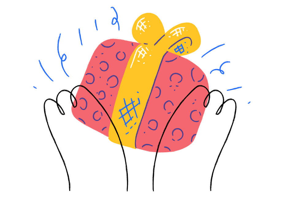 Gift illustration