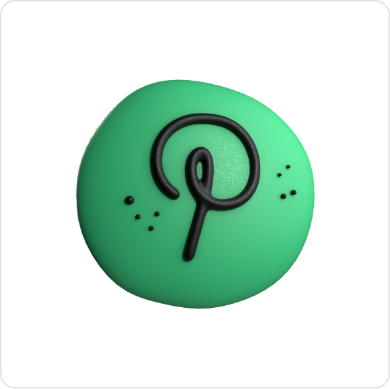 ilcons Pinterest free 3D app illustration