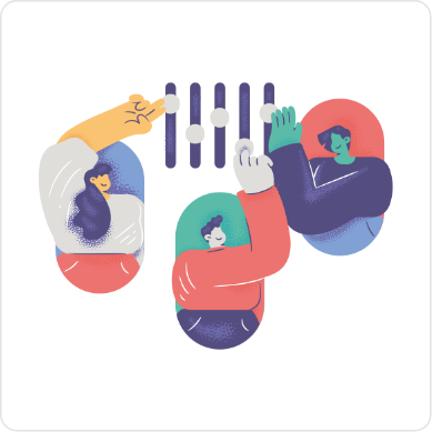Options preferences illustration from Sipple Effect illustrations set on Figma plugin