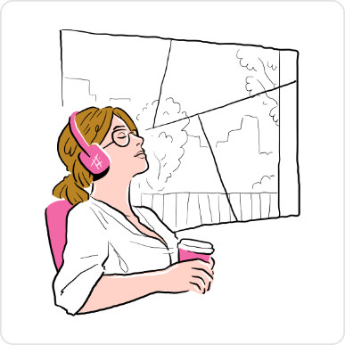 Reart vector illustrations woman illustration