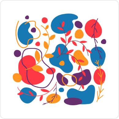 Spectrum pattern art design illustration