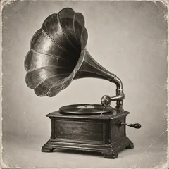 The original gramophone photo