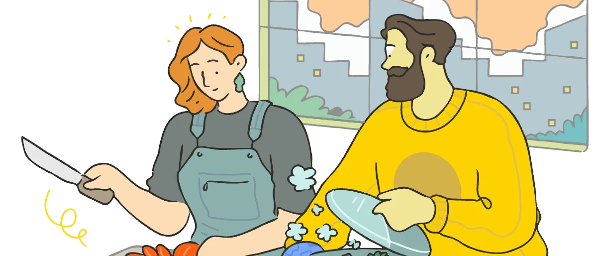 The same scene as the layered SVG Vectorizer Lab traced: 24 colours, 241 shapes, every line a clean stroke