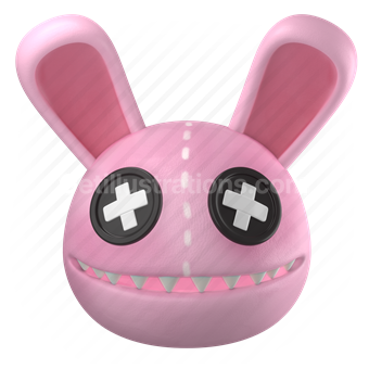 Rabbit Emoji Clipart Hd PNG, Cute Rabbit Emoji Red Packet, Emoticons, Red  Envelope, Rabbit PNG Image For Free Download