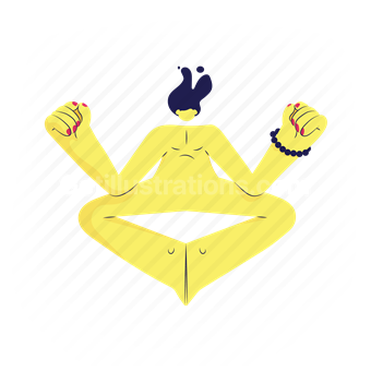 people, person, woman, meditate, meditation