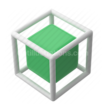 Download Shape Shapes Square Box Zima 3d Illustrations